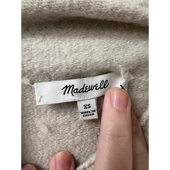 Madewell Light Gray Sweater Size XS - Picture 3 of 3
